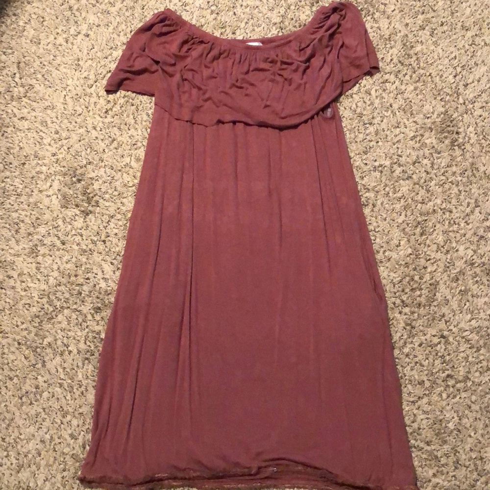 Strapless dress